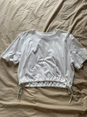 Wilfred Side Tie Tee Shirt Size Small